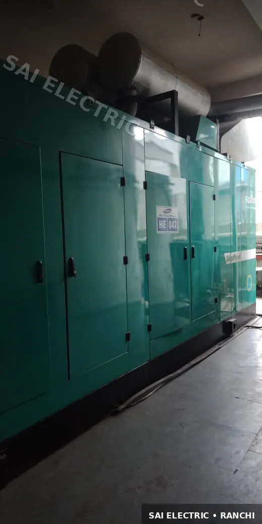 DG Set on Hire in India | Silent Diesel Generator — Sai Electric 12 Silent diesel DG set on hire from Sai Electric, Ranchi — fleet photo 12