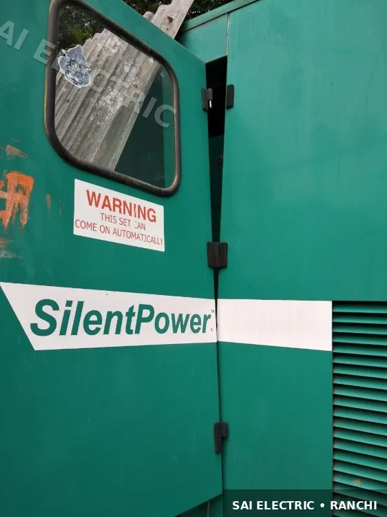 DG Set on Hire in India | Silent Diesel Generator — Sai Electric 15 Silent diesel DG set on hire from Sai Electric, Ranchi — fleet photo 15