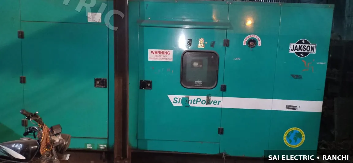 DG Set on Hire in India | Silent Diesel Generator — Sai Electric 16 Silent diesel DG set on hire from Sai Electric, Ranchi — fleet photo 16