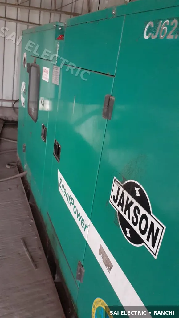 DG Set on Hire in India | Silent Diesel Generator — Sai Electric 18 62.5 kVA Silent diesel DG set on hire from Sai Electric, Ranchi — fleet photo 18