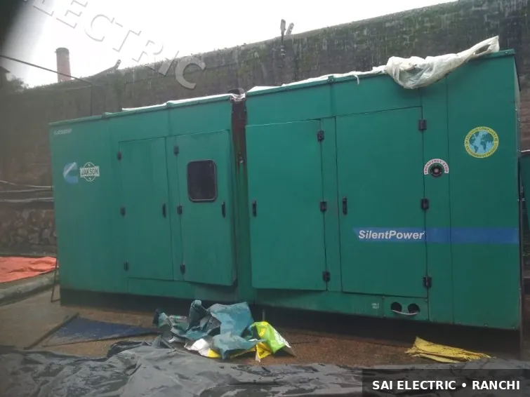 DG Set on Hire in India | Silent Diesel Generator — Sai Electric 26 Silent diesel DG set on hire from Sai Electric, Ranchi — fleet photo 26
