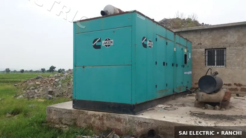 DG Set on Hire in India | Silent Diesel Generator — Sai Electric 28 Silent diesel DG set on hire from Sai Electric, Ranchi — fleet photo 28