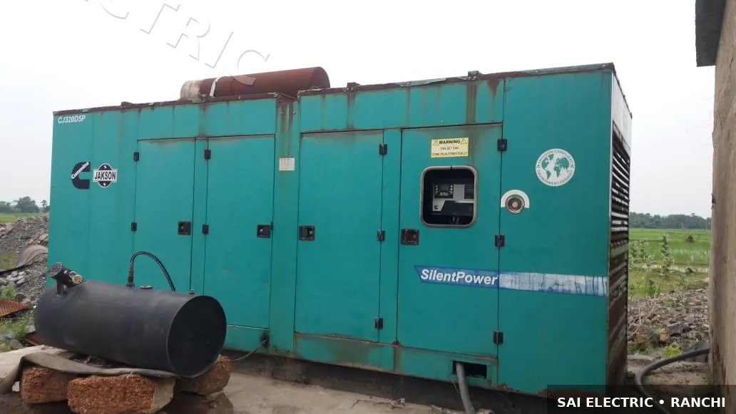 DG Set on Hire in India | Silent Diesel Generator — Sai Electric 31 Silent diesel DG set on hire from Sai Electric, Ranchi — fleet photo 31