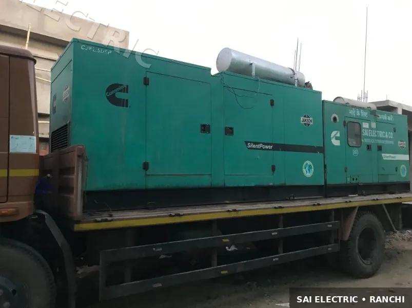 Mobile Generator Van on Hire | DG Set on Truck — Sai Electric 10 Mobile DG set on truck ready for site deployment — Sai Electric generator van 10