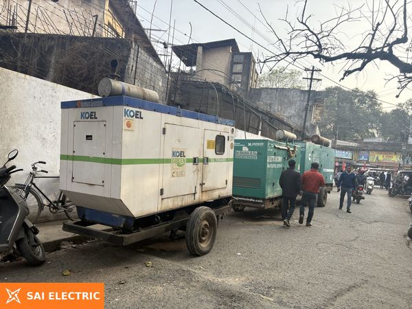 KOEL silent DG set on hire in Ranchi | Sai Electric KOEL silent DG set on hire from Sai Electric, Ranchi — fleet photo 25