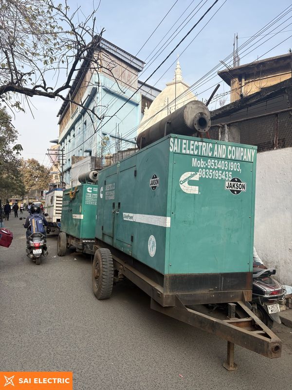Jakson silent DG set on hire in Ranchi | Sai Electric Jakson silent DG set on hire from Sai Electric, Ranchi — fleet photo 27