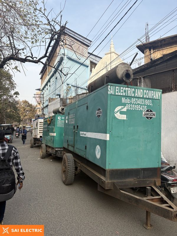 Jakson silent DG set on hire in Ranchi | Sai Electric Jakson silent DG set on hire from Sai Electric, Ranchi — fleet photo 28