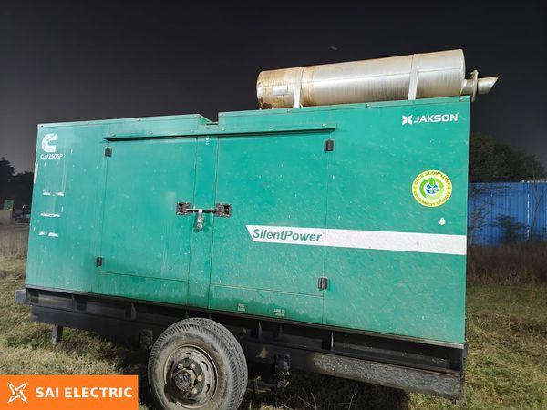 125 kVA Jakson silent DG set on hire in Ranchi | Sai Electric 125 kVA Jakson silent DG set on hire from Sai Electric, Ranchi — fleet photo 35