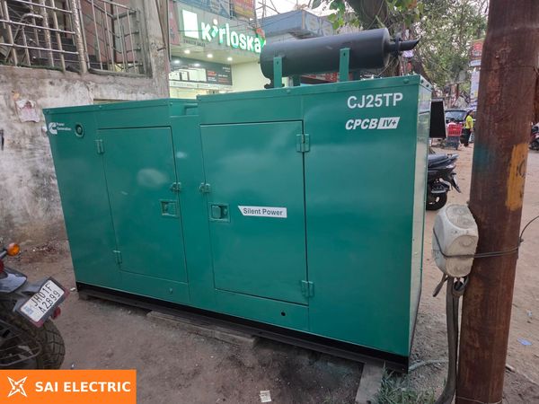 25 kVA Jakson silent DG set on hire in Ranchi | Sai Electric 25 kVA Jakson silent DG set on hire from Sai Electric, Ranchi — fleet photo 36