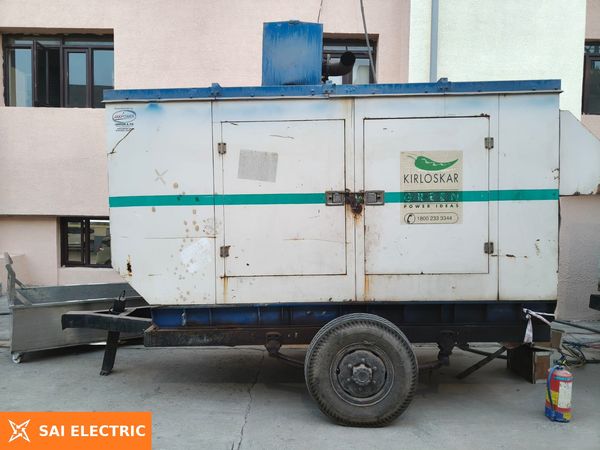 Kirloskar silent DG set on hire in Ranchi | Sai Electric Kirloskar silent DG set on hire from Sai Electric, Ranchi — fleet photo 41