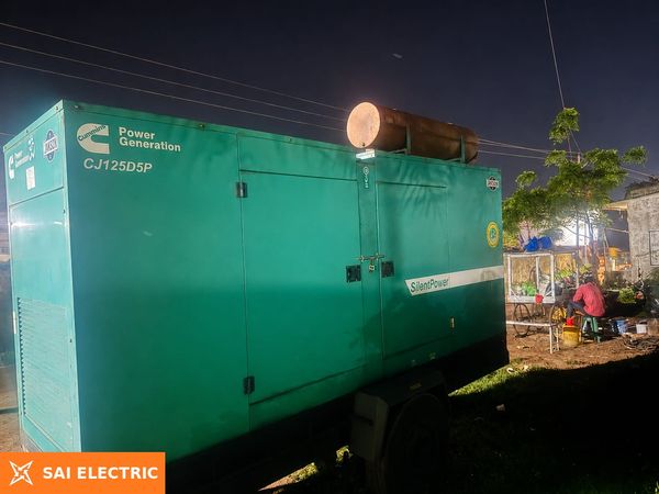 125 kVA Jakson silent DG set on hire in Ranchi | Sai Electric 125 kVA Jakson silent DG set on hire from Sai Electric, Ranchi — fleet photo 42