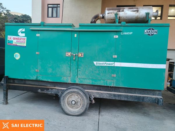 160 kVA Jakson silent DG set on hire in Ranchi | Sai Electric 160 kVA Jakson silent DG set on hire from Sai Electric, Ranchi — fleet photo 5