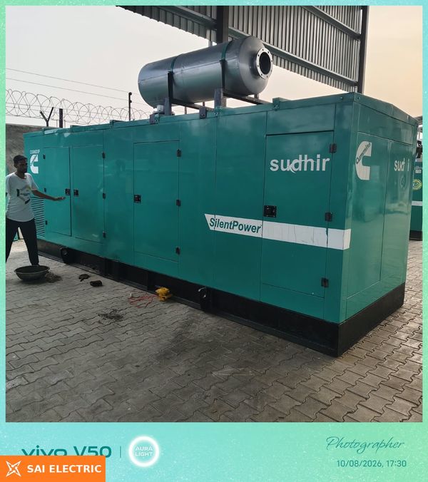 Sudhir silent DG set on hire in Ranchi | Sai Electric Sudhir silent DG set on hire from Sai Electric, Ranchi — fleet photo 6