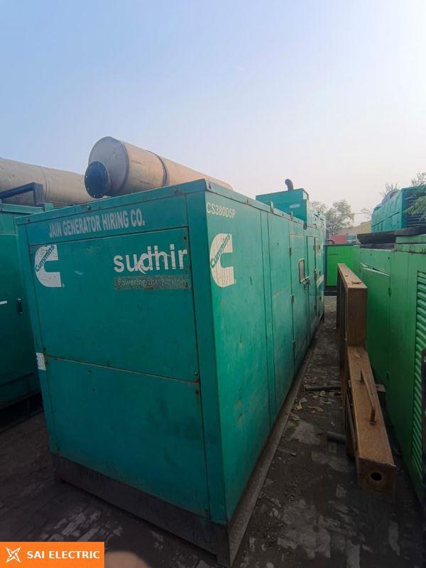 Sai Electric generator fleet yard, Ranchi — DG sets ready for hire Generator fleet yard of Sai Electric, Ranchi — fleet photo 2