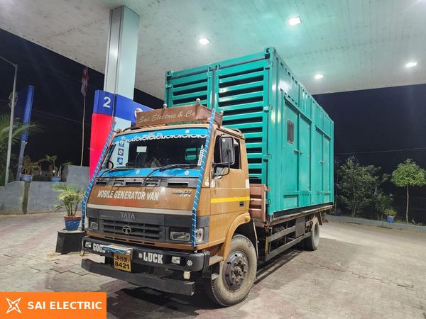 mobile DG set (generator van) on hire — Sai Electric, Ranchi Mobile DG set (generator van) on hire from Sai Electric, Ranchi — fleet photo 16