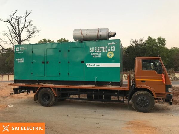500 kVA Sudhir mobile DG set (generator van) on hire — Sai Electric, Ranchi Mobile DG set (generator van) on hire from Sai Electric, Ranchi — fleet photo 2