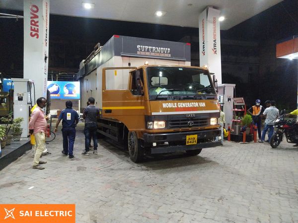 Supernova mobile DG set (generator van) on hire — Sai Electric, Ranchi Mobile DG set (generator van) on hire from Sai Electric, Ranchi — fleet photo 23