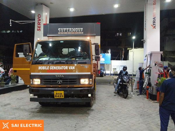 Supernova mobile DG set (generator van) on hire — Sai Electric, Ranchi Mobile DG set (generator van) on hire from Sai Electric, Ranchi — fleet photo 29
