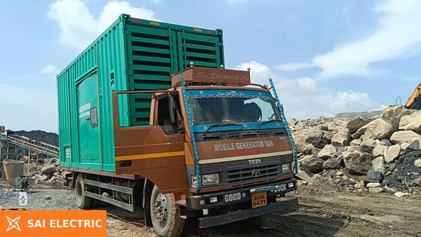 mobile DG set (generator van) on hire — Sai Electric, Ranchi Mobile DG set (generator van) on hire from Sai Electric, Ranchi — fleet photo 3