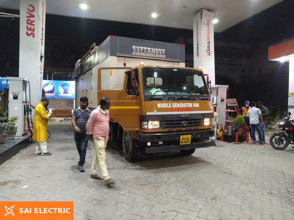 Supernova mobile DG set (generator van) on hire — Sai Electric, Ranchi Mobile DG set (generator van) on hire from Sai Electric, Ranchi — fleet photo 36
