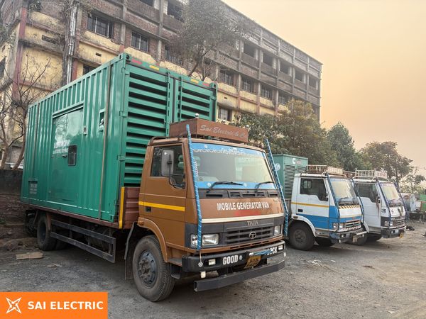 mobile DG set (generator van) on hire — Sai Electric, Ranchi Mobile DG set (generator van) on hire from Sai Electric, Ranchi — fleet photo 51