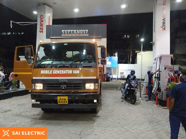 Supernova mobile DG set (generator van) on hire — Sai Electric, Ranchi Mobile DG set (generator van) on hire from Sai Electric, Ranchi — fleet photo 7