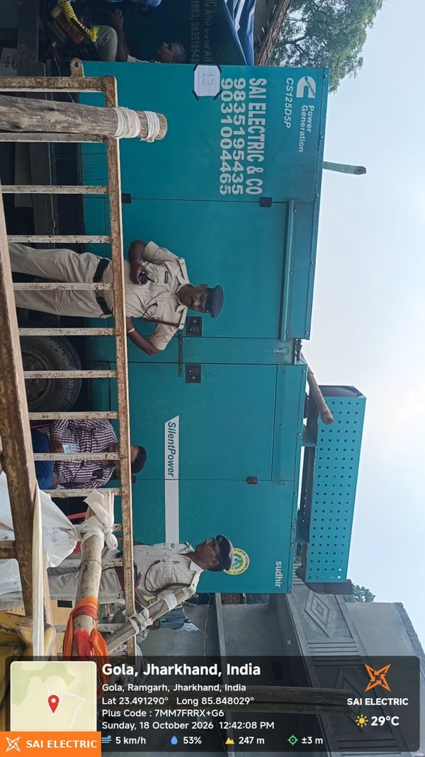 mobile DG set (generator van) on hire — Sai Electric, Ranchi Mobile DG set (generator van) on hire from Sai Electric, Ranchi — fleet photo 8